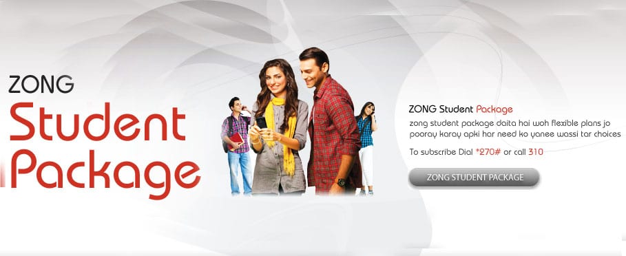 Zong launches new Student Package