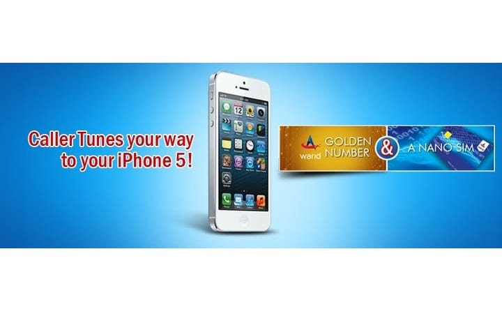 Warid brings Apple iPhone 5 with nano SIM and a Golden number