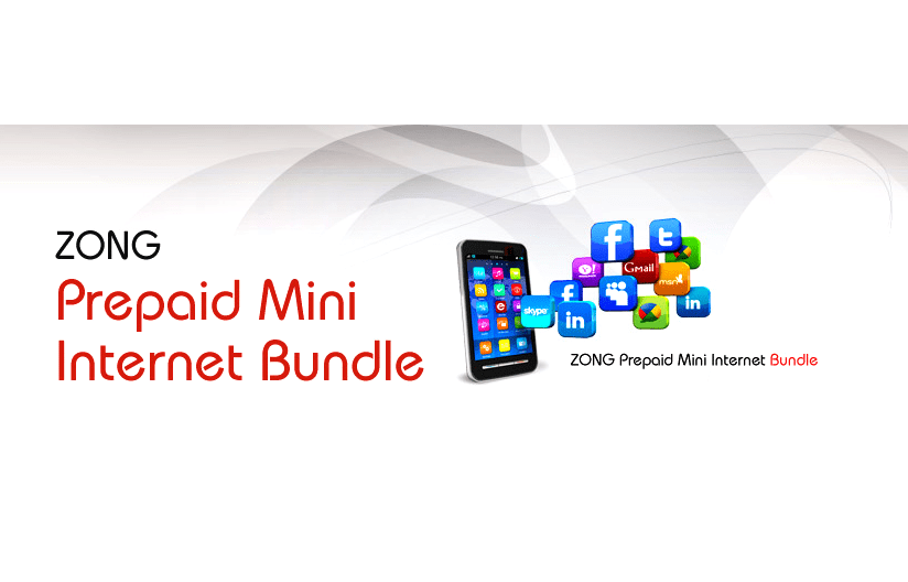 ZONG Introduced Prepaid Mini Internet Bundle
