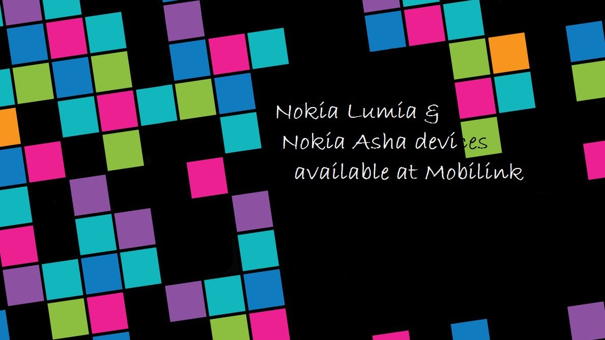 Nokia Lumia and Nokia Asha devices available at Mobilink Franchisees