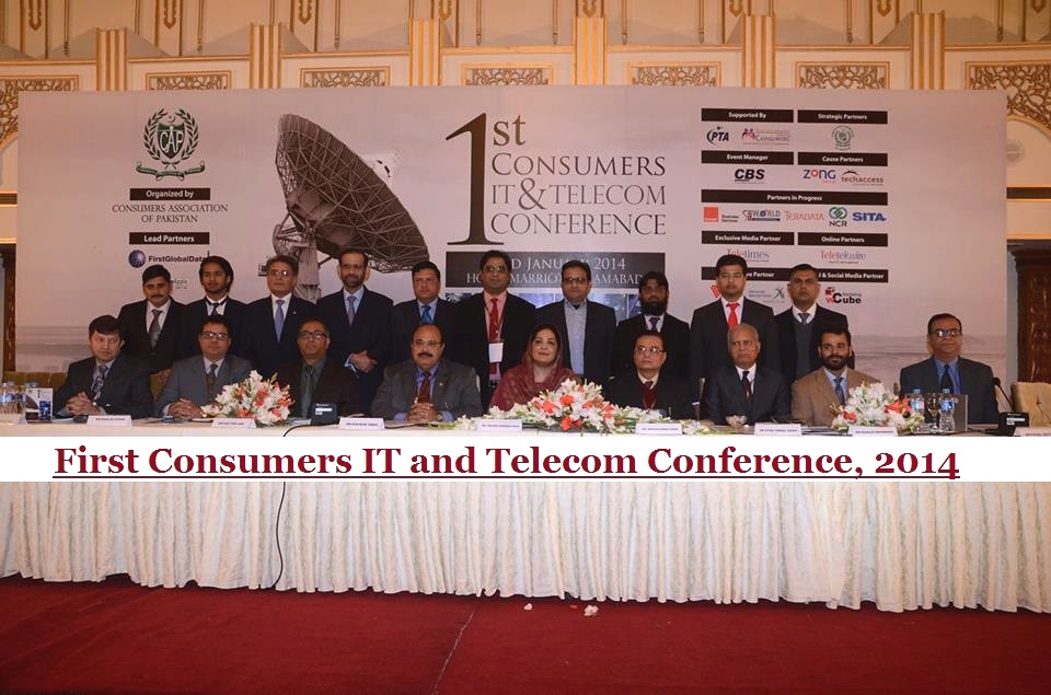 'First Consumers IT and Telecom Conference' in Islamabad