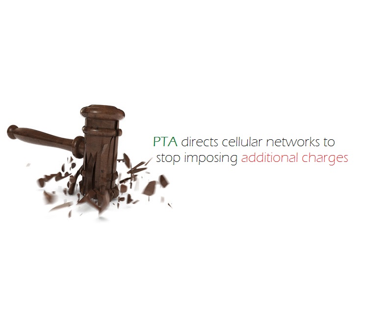 PTA bars cellular networks from imposing additional charges