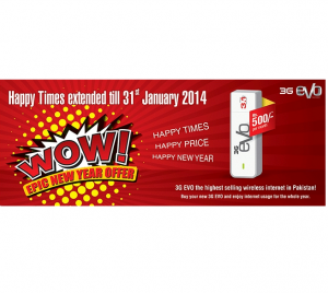 PTCL brings Epic New Year offer for EVO customers