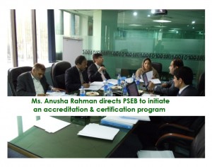Ms. Anusha Rahman directs PSEB to Initiate Programs for IT Companies