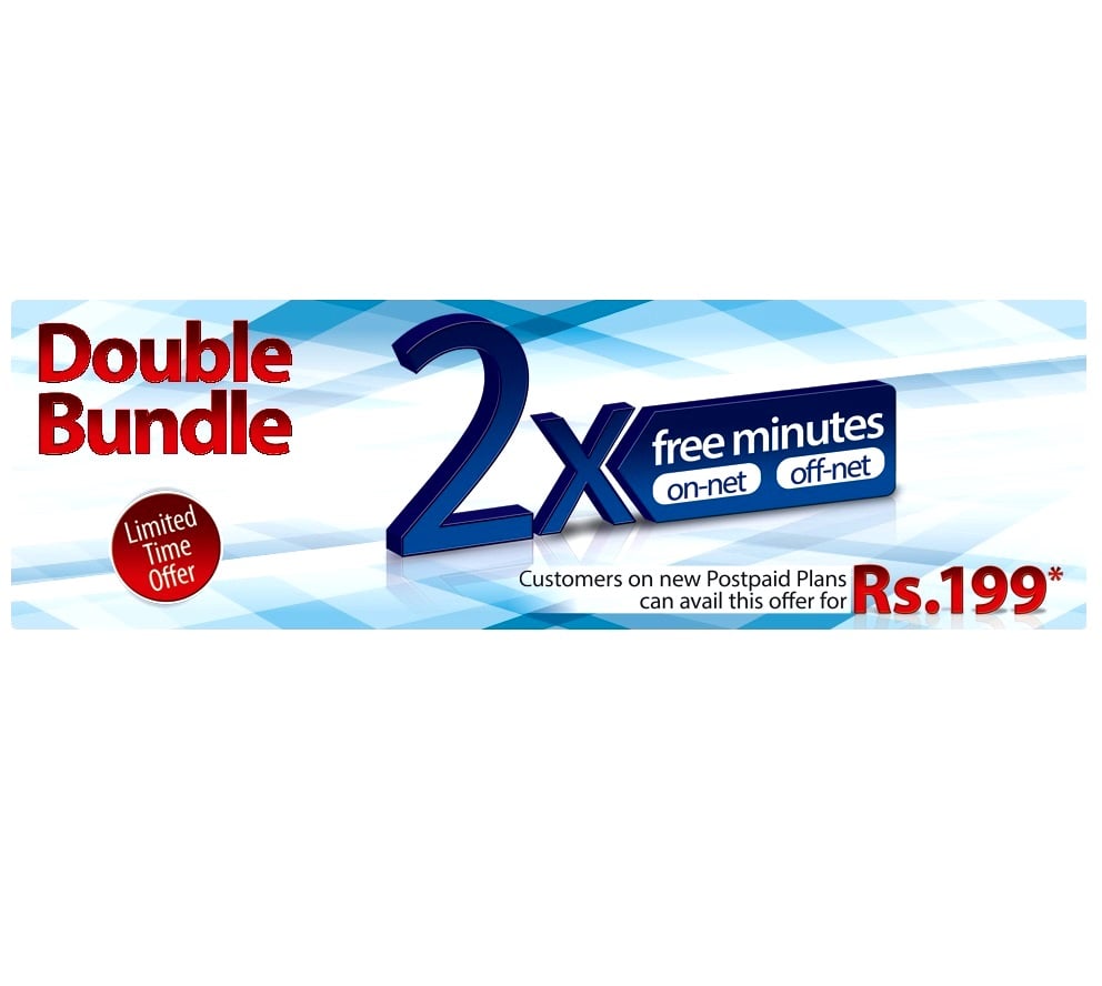 Warid brings Double Bundle Limited Time Offer