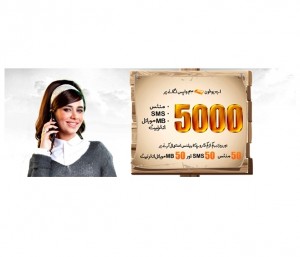 Ufone gives 5000 reasons to revert back to Ufone