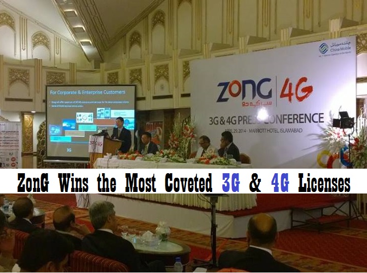 ZonG Wins the Most Coveted 3G & 4G Licenses