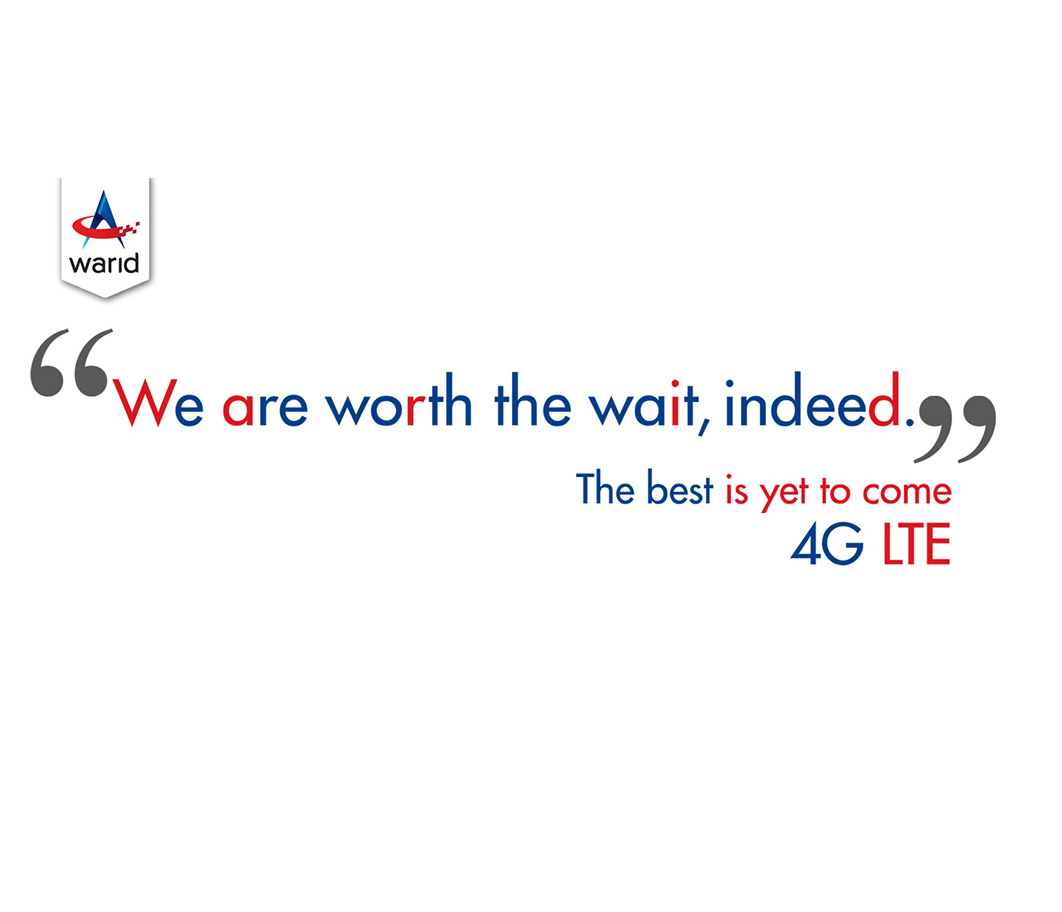 Warid Announces its 4G LTE