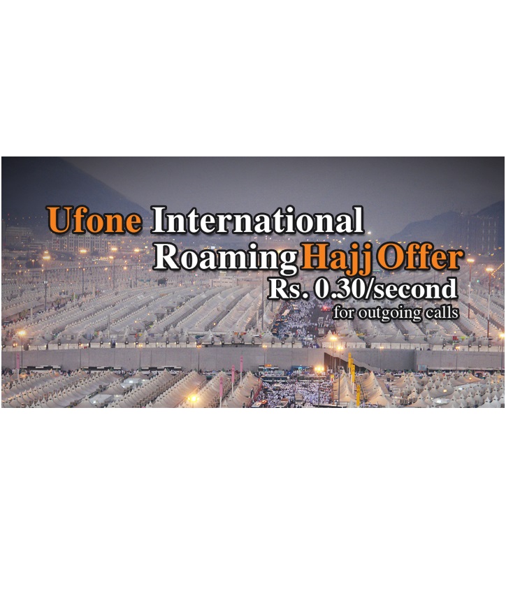 Ufone introduces IR Hajj offer