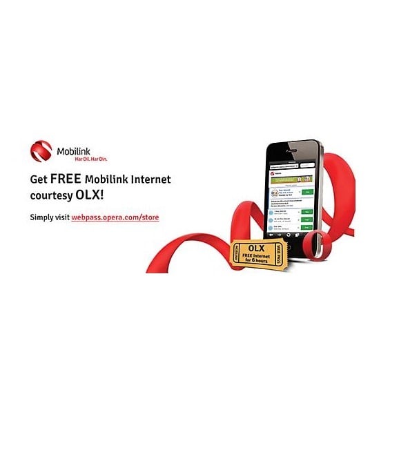 Mobilink Launches Free Internet in collaboration with OLX