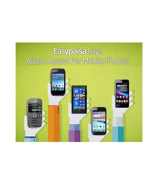 EasyPaisa Offers Mobile phones on Installment