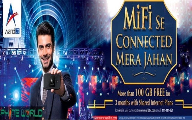 Warid 4G LTE launches the industry’s first Shared Plans and MiFi Device