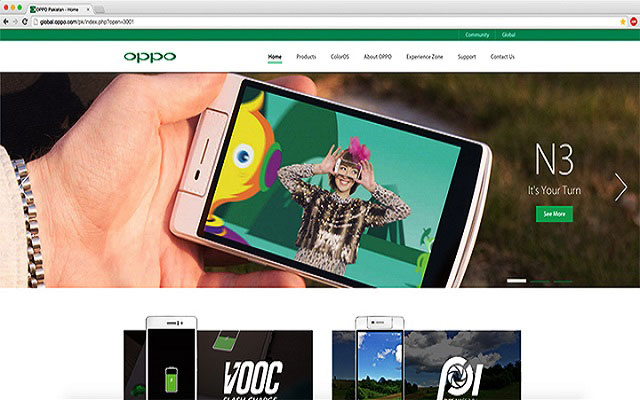 OPPO Pakistan Launches New Website