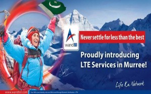 Warid Telecom Launches 4G LTE Services in Murree