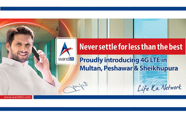 Warid Expands its 4G LTE Network to 12 Cities of Pakistan