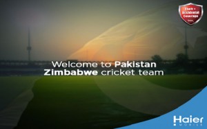 Haier Mobile Sponsors Pakistan Zimbabwe Cricket Series