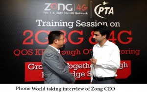 Zong CEO Shared his Telecom Vision for Pakistan