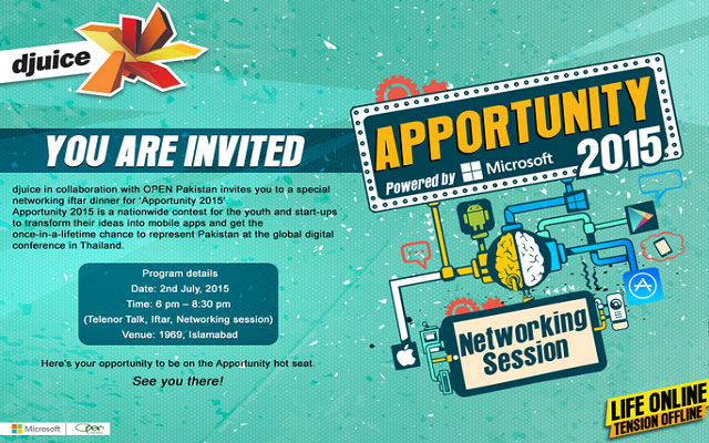 Telenor djuice to Organize Apportunity 2015 Event