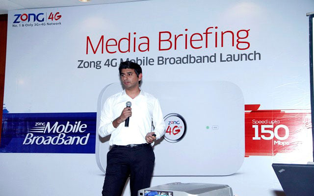ZONG Launches 4G MBB Wifi in Karachi