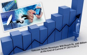 Telecom Sector Revenues will Reach Rs 600 billion