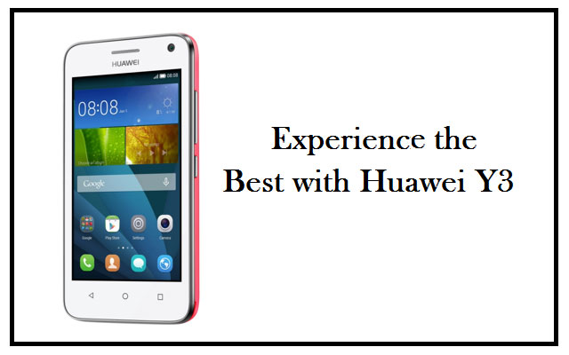 Huawei Y3-A Splendid Entry-level Smartphone
