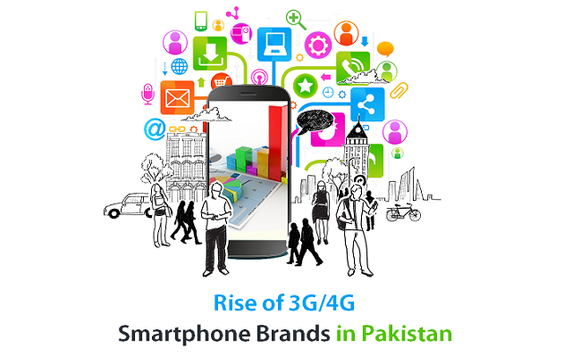 Rise of 3G and 4G Smartphone Brands in Pakistan