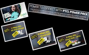 PTCL Offers Power Packs with EVO, DSL, IPTV and PSTN at Incredible Rates