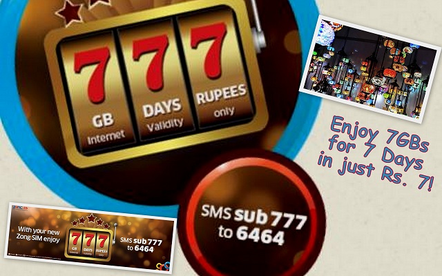 Zong Launches 777 Promotional Package