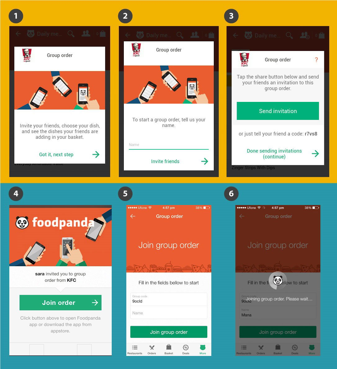 Foodpanda Introduces Group Order Feature in Mobile App for iOS, Android and Windows Phone Devices