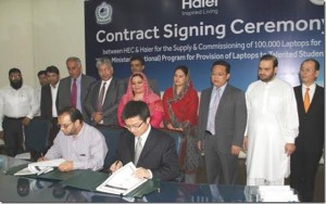 Haier Gets Contract for Second Phase of Prime Minister’s Laptop Scheme