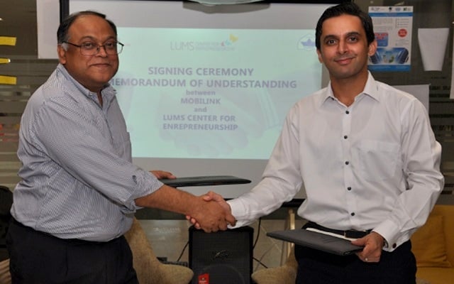 Mobilink-partners-with-LUMS-to-enhance-entrepreneurial-eco-system