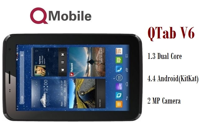 QMobile Inroduces V6 Tab at an Affordable Price of Rs 10900