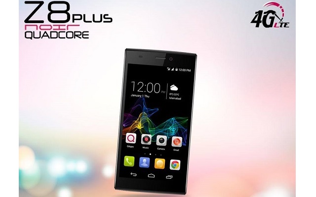 QMobile Introduces Stylish 4G LTE Supported Phone- Noir Z8 Plus