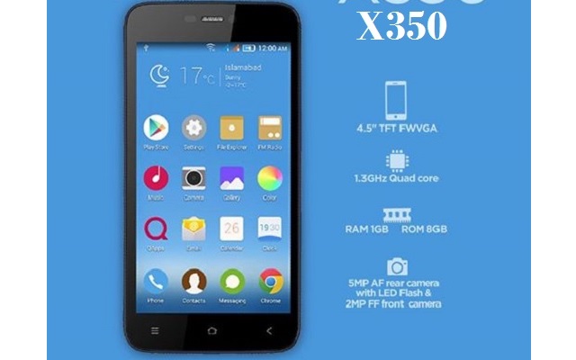QMobile Introduces X350 at an Affordable Price of Rs 9800