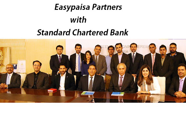 Easypaisa Partners with Standard Chartered for the Launch of Straight2Bank Wallet in Pakistan