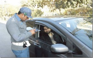Islamabad Traffic Police will Now Collect Challan through Mobile Phones