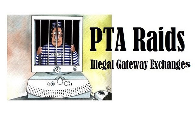 PTA Raides Illegal Gateway Exchanges in Pindi Bhattian and Hafizabad
