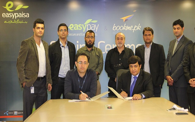 Easypaisa Signs Agreement with bookme.pk to buy Movie & Bus Tickets Online
