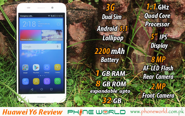 Huawei Y6 Review