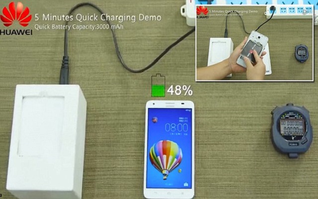 Huawei Reveals Super-Quick Charging Batteries