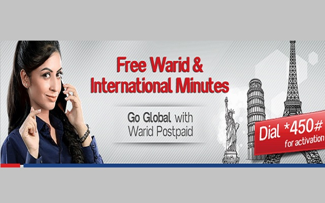 Warid Introduces 'Go Global Offer' for New Postpaid Customers
