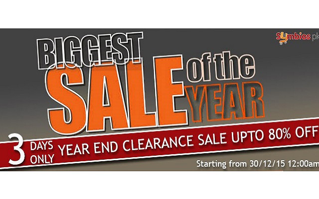Year End Clearance Sale by Symbios.pk