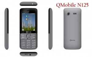 QMobile Introduces A Stylish Bar Phone N125