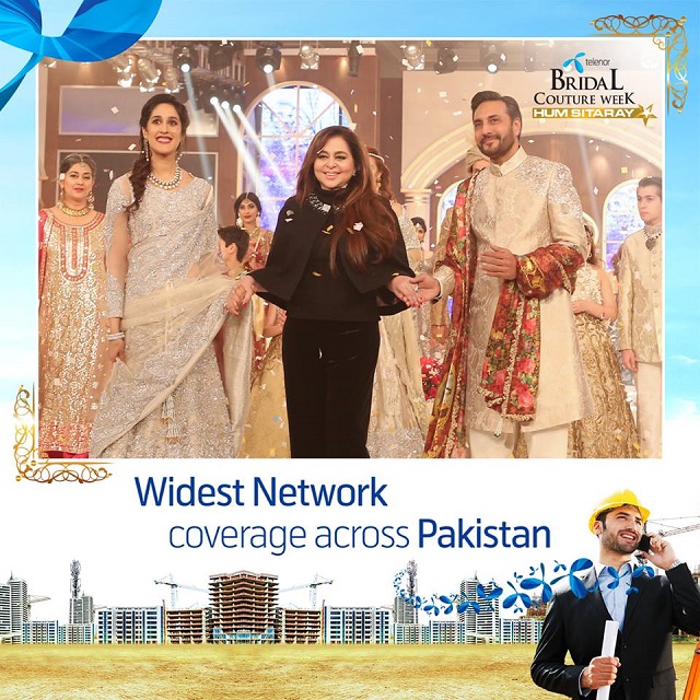 Telenor Pakistan Sponsors Second Bridal Couture Week 2015