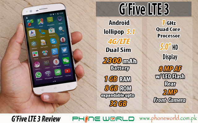 GFive LTE 3 Review
