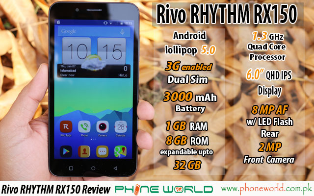 rivo rhythm rx150 review