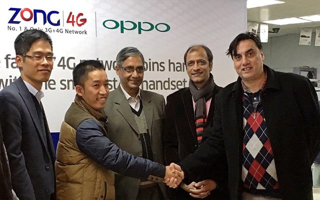 Zong & OPPO Collaborates to Introduce 4G OPPO Handsets
