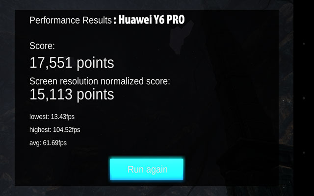 huawei y6 pro gpu performance
