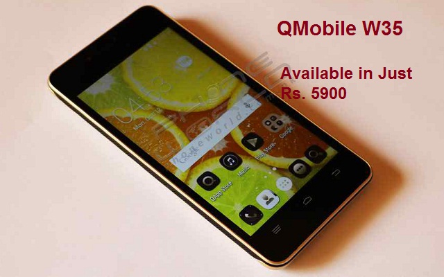 QMobile Presents Noir W35 at an Amazing Price of Rs 5900