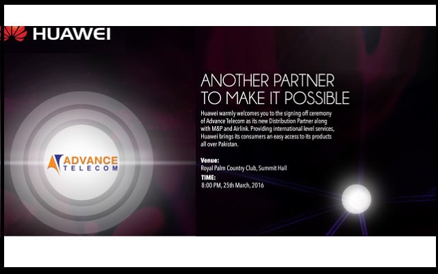 Advance Telecom to Become New Distributor of Huawei